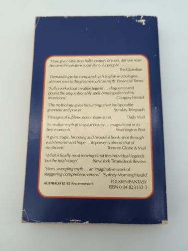 The Silmarillion by J. R. R. Tolkien (Paperback, 1979) 1st Ballantine Edition