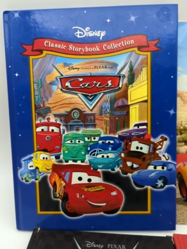 4x Cars Boys Book Bundle Thunder and Lightning Walt Disney (Hardcover) 2