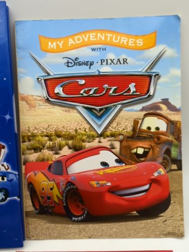4x Cars Boys Book Bundle Thunder and Lightning Walt Disney (Hardcover) 2