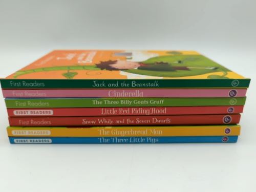 7x First Readers Girls Boys Book Bundle - Parraggon Books