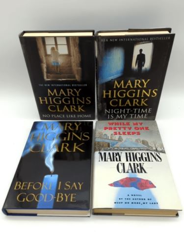 4x Mary Higgins Clark Hardcover Book Bundle: While My Pretty One Sleeps & …