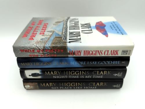 4x Mary Higgins Clark Hardcover Book Bundle: While My Pretty One Sleeps & …