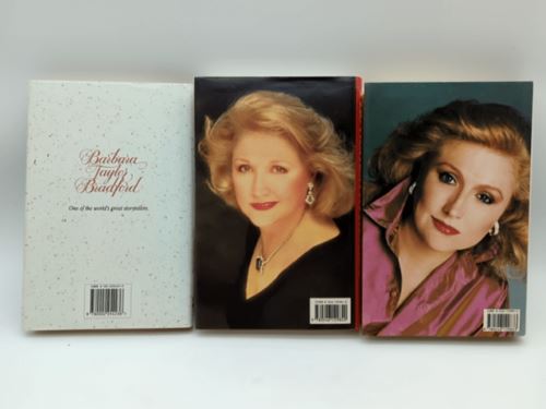 3x Barbara Taylor Bradford Hardcover Book Bundle: To Be The Best, Love in A…