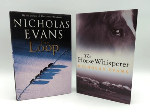 Nicholas Evans Hardcover Book Bundle: The Loop and Horse Whisperer
