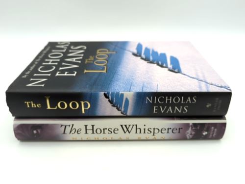 Nicholas Evans Hardcover Book Bundle: The Loop and Horse Whisperer