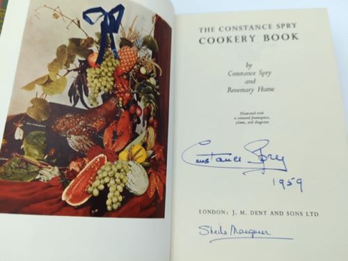 The Constance Spry Cookery Book by Rosemary Hume (Hardcover, 1958) Signed