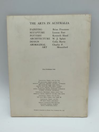 Aboriginal Art by Charles P Mountford (Paperback, 1961) 1st Edition