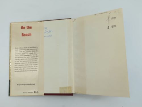On the Beach by Neville Shute (Hardcover, 1957) 1st Edition Rare Aust Literature