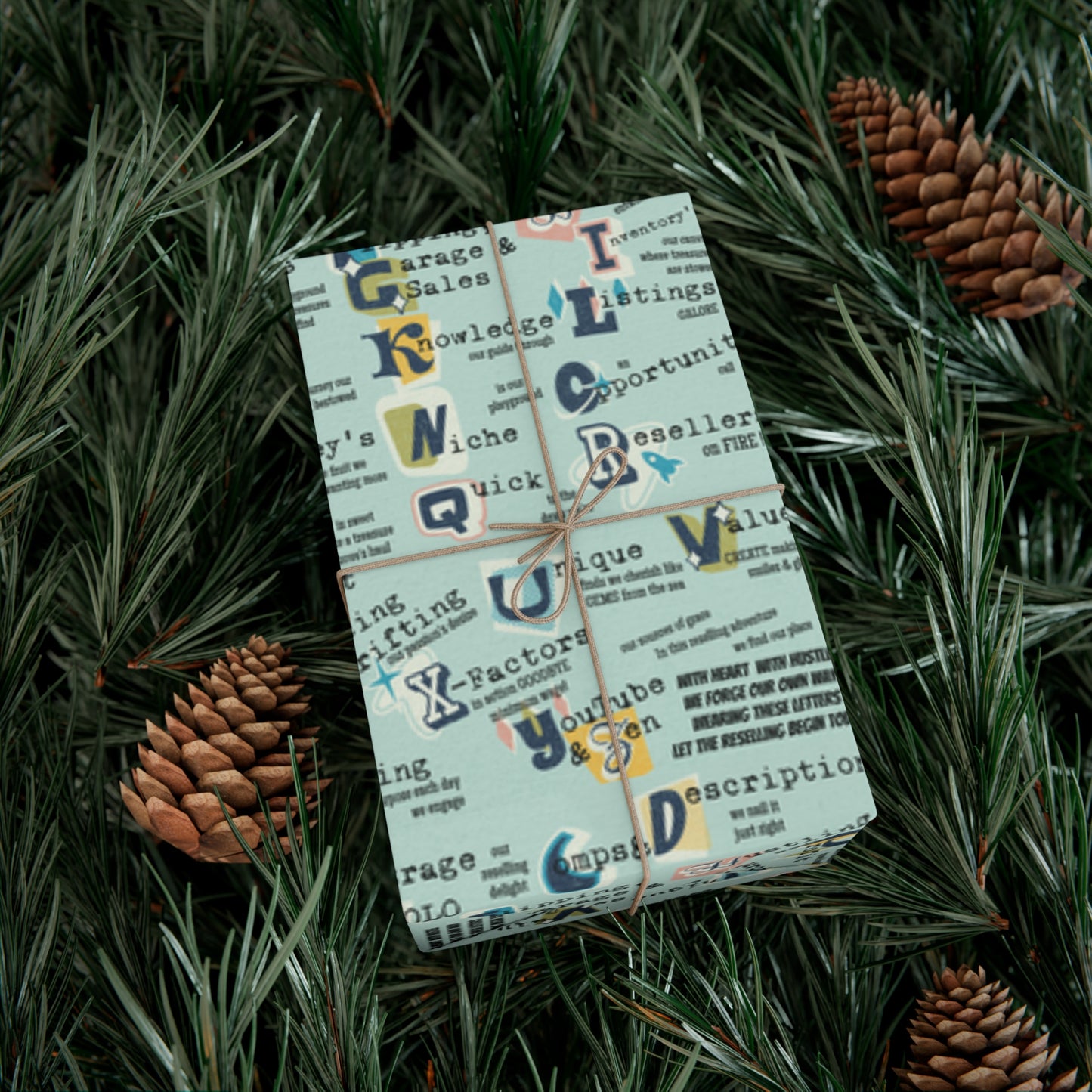 Reseller Thrift Shop Gift Wrap Papers