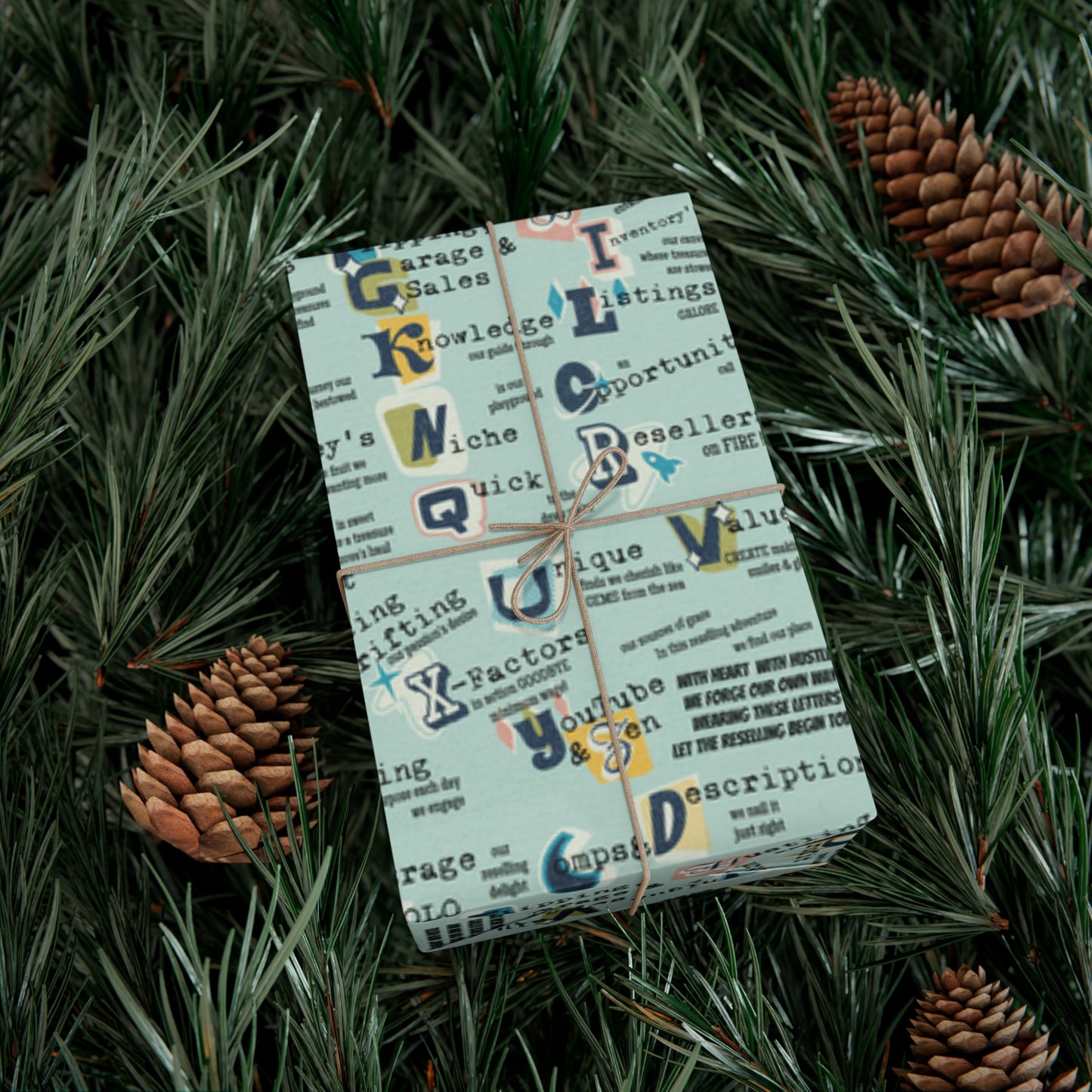 Reseller Thrift Shop Gift Wrap Papers