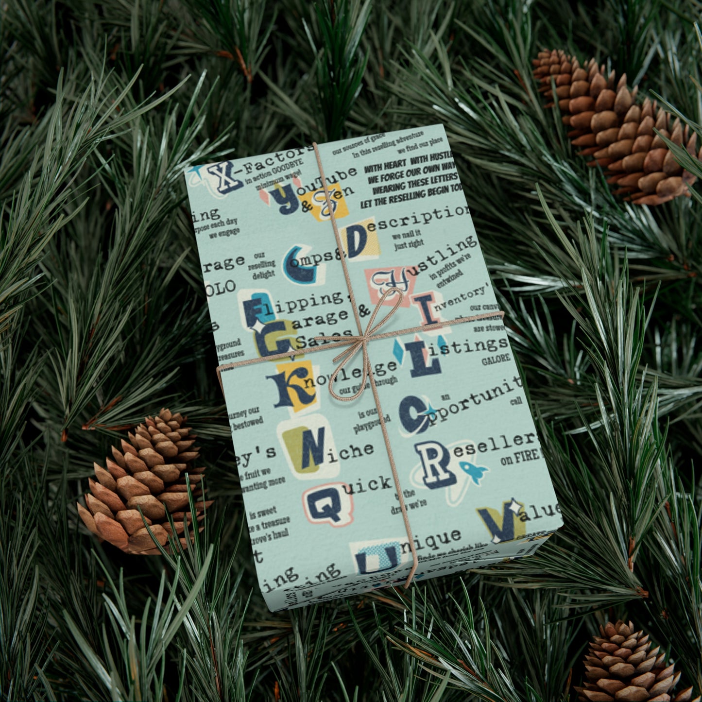 Reseller Thrift Shop Gift Wrap Papers
