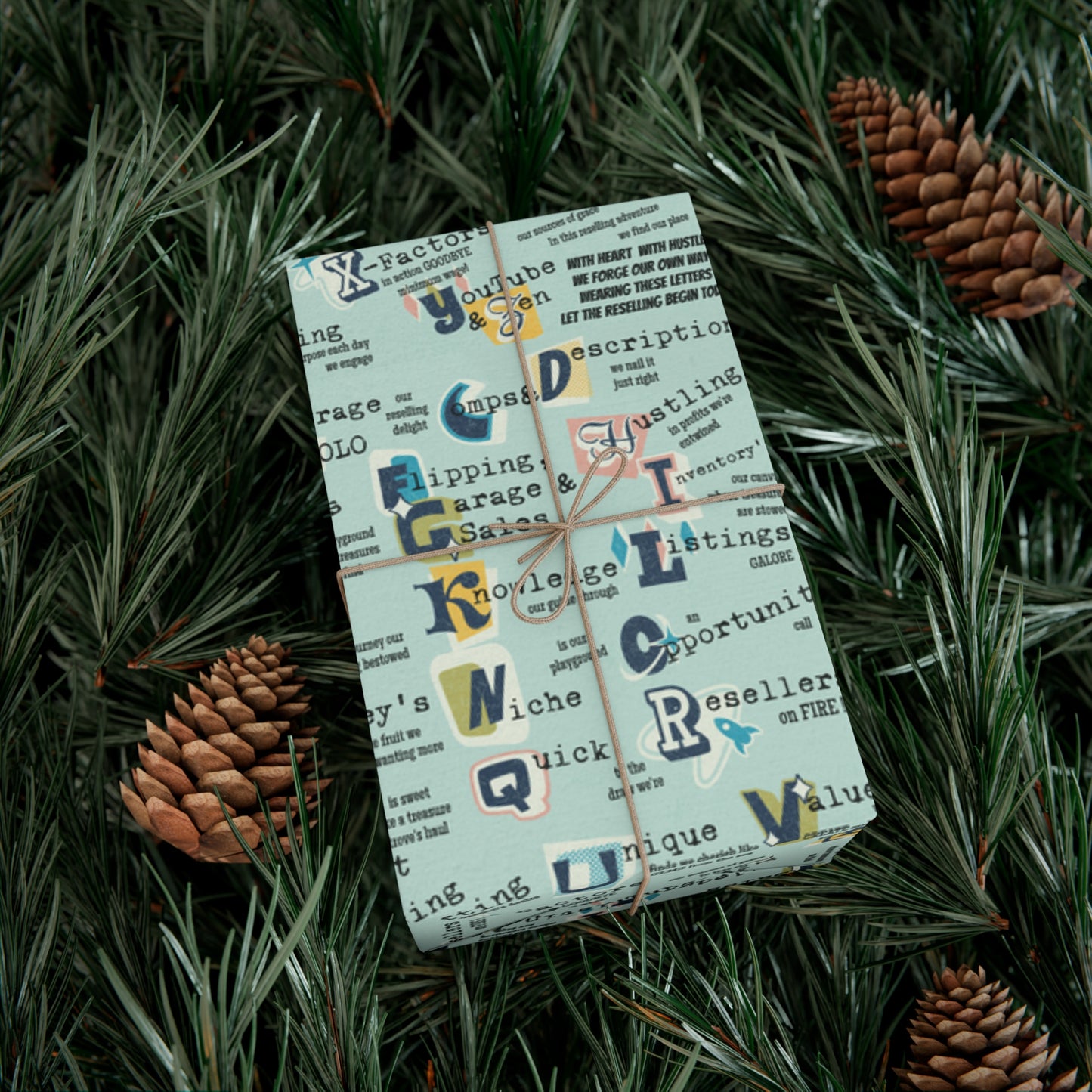 Reseller Thrift Shop Gift Wrap Papers