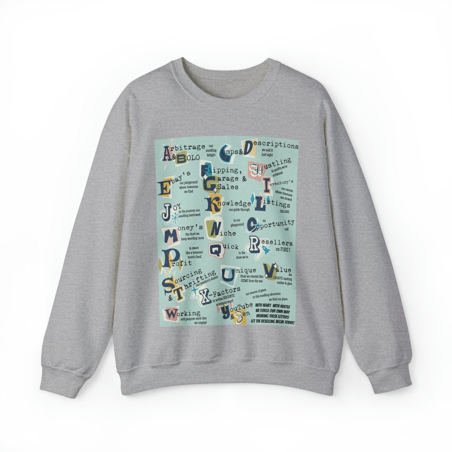 Reseller's Print Unisex Premium Crewneck Sweatshirt
