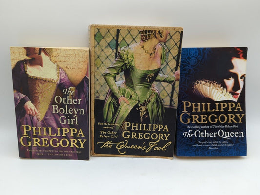 3x Philippa Gregory book Bundle The Other Boleyn Girl, Other Queen, Queen's Fool