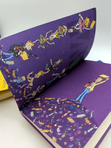 3x Roald Dahl Paperback Matilda, Charlie and the Chocolate Factory, Geor…