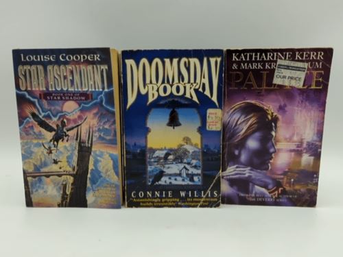 3x Vintage Fantasy Paperback bundle: Louise Cooper Connie Willis Katherine Kerr