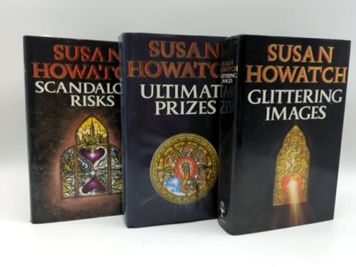 3x Susan Howatch Hardcover Scandalous Risks; Ultimate Prizes; Glittering Images