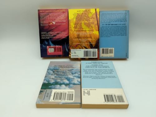 5x Vintage Dragonriders of Pern Paperback bundle by Anne McCaffrey The Rowan