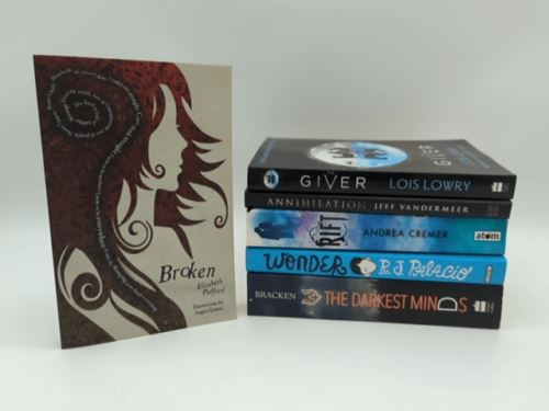 6x Mixed Young Adults Booktok Bundle including Alexandra Bracken & J Vandermeer