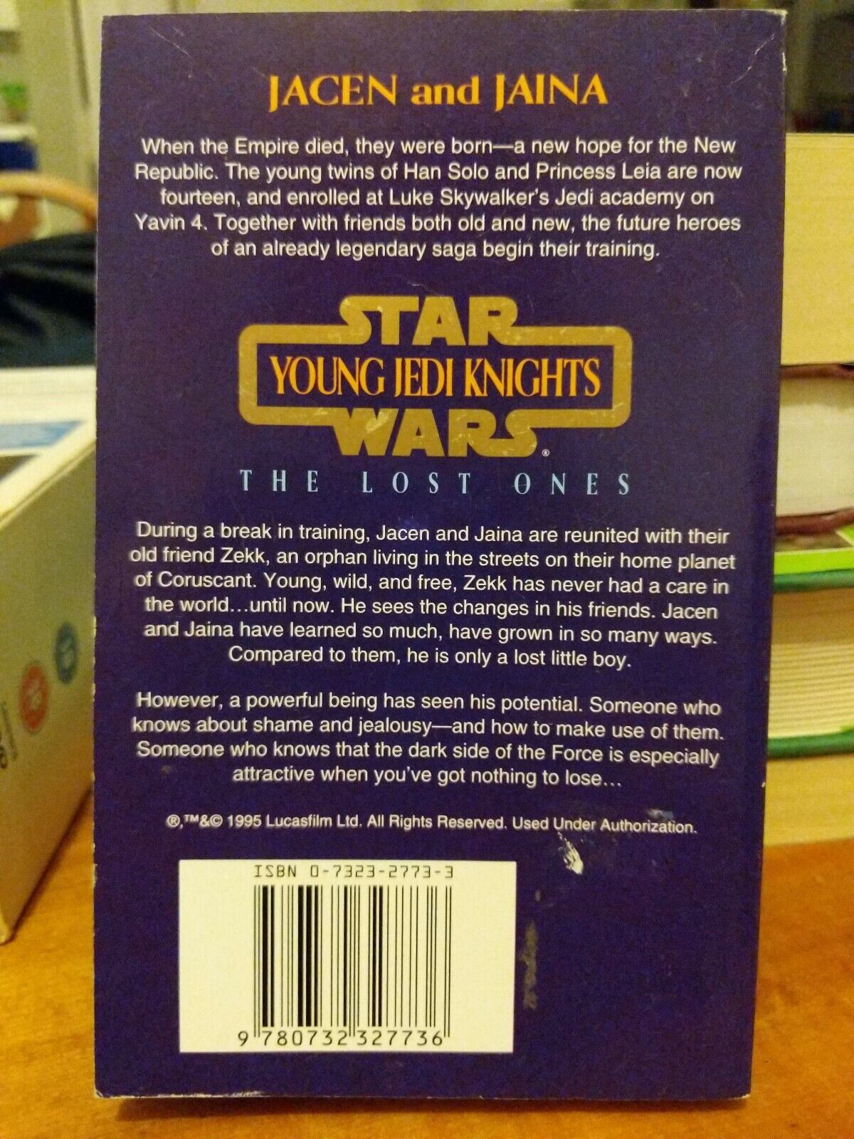 The Lost Ones (Star Wars: Young Jedi Knights, 3, Kevin J Anderson Rebecca Moesta
