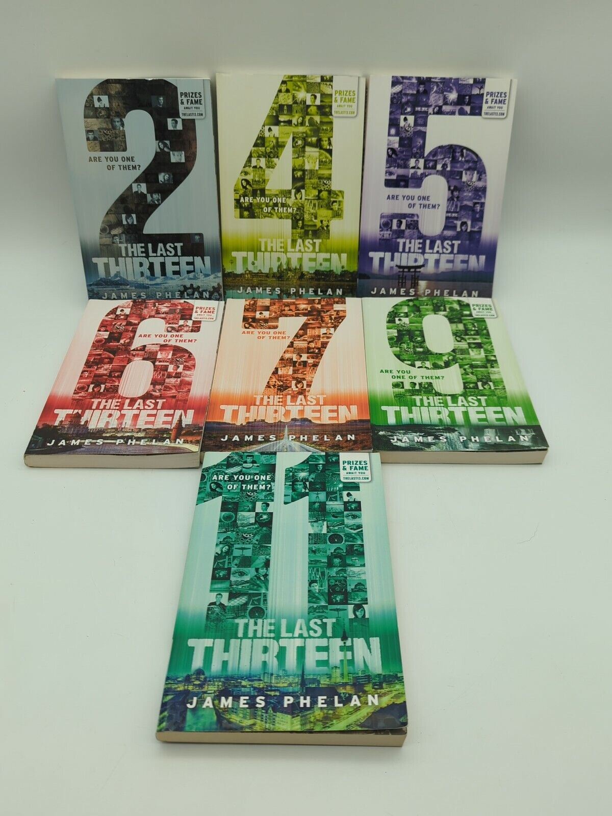 The Last Thirteen James Phelan 7 Books 2 4-7 9 11 Adventure Series Youth Fiction