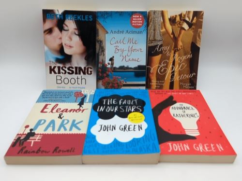 6x Mixed Young Adults Bundle by John Green (Paperback) Kissing Booth, Eleanor...