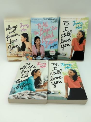 5x lot of Jenny Han Paperback Books including P.S. I Still Love you | Bundle