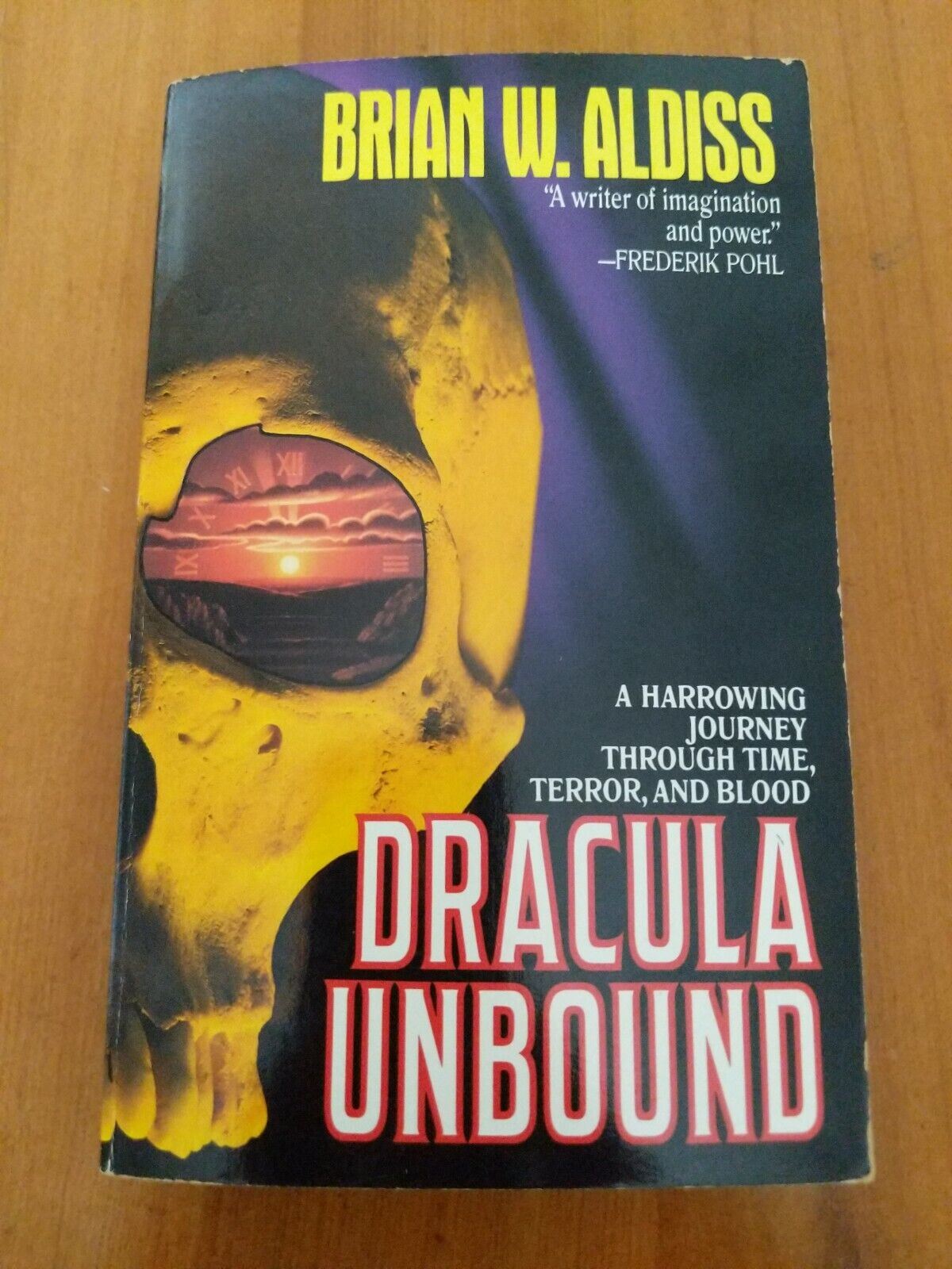Brian W. Aldiss: Dracula Unbound, Paperback, Harper 1992 1st Edition, Fantasy