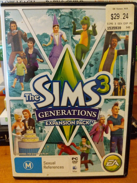 The Sims 3 Generations Expansion Pack - PC / Mac Game by EA