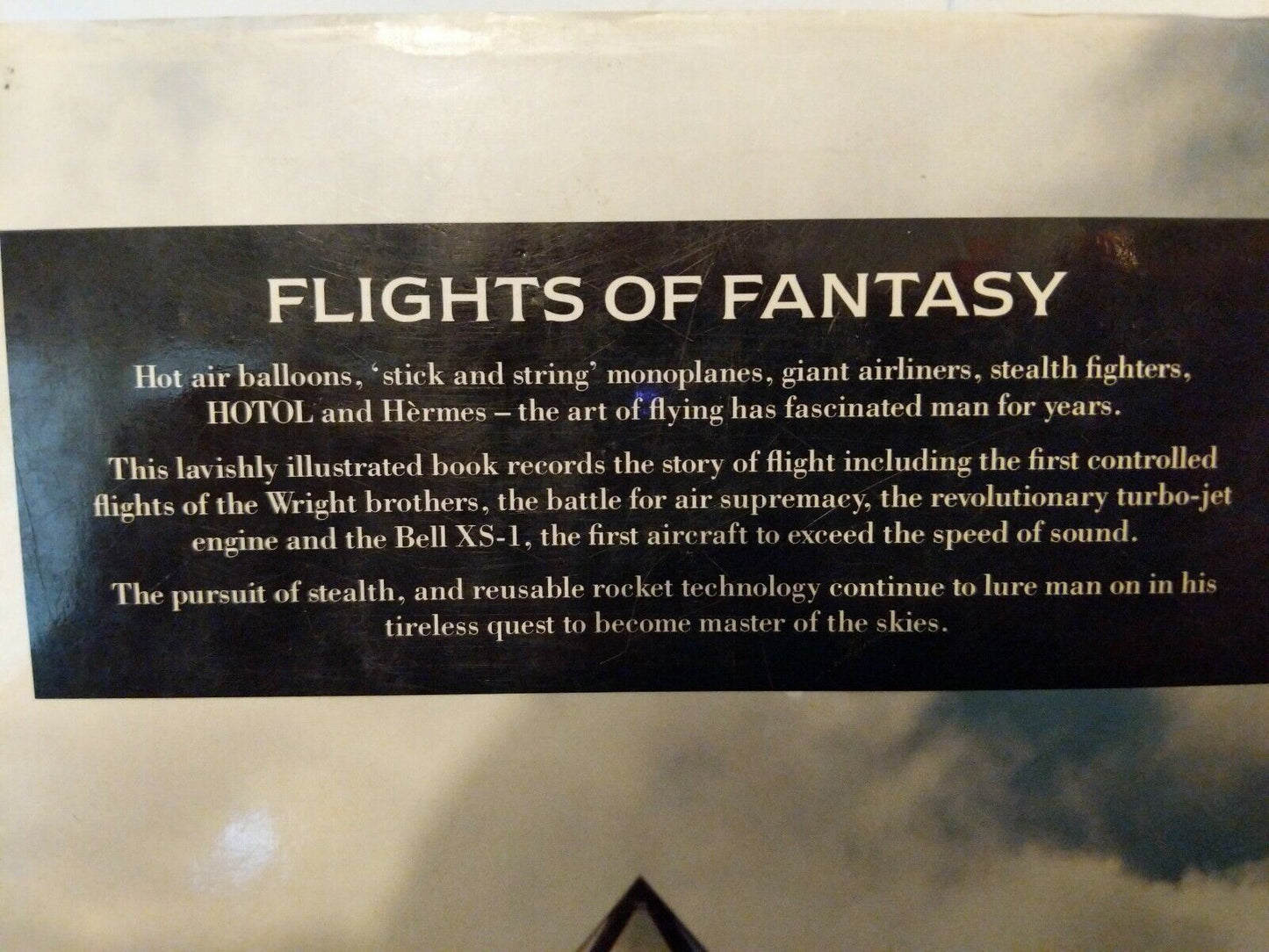 Flights of Fantasy by Bill Gunston - Hardcover Aircraft / Aviation Book