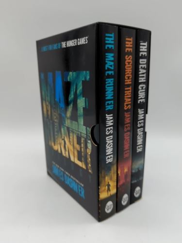 The Maze Runner Series by James Dashner (Paperback Box Set) Book Nook 1909489751