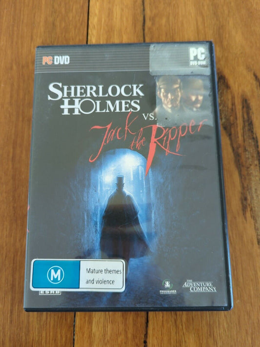 Sherlock Holmes vs. Jack the Ripper PC Game Windows XP Vista 7 8 10 versus