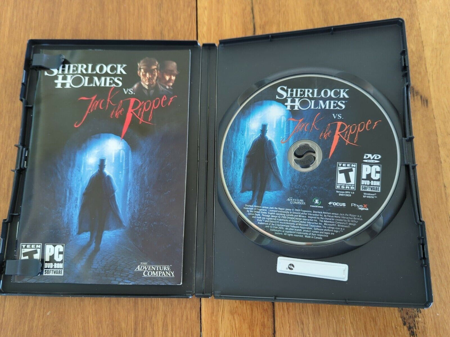 Sherlock Holmes vs. Jack the Ripper PC Game Windows XP Vista 7 8 10 versus