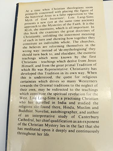 The Christian Mystery: An Exposition of Esoteric Christianity by Lois Lang-Sims