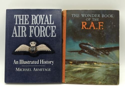 Wonder Book of the R.A.F. (Hardcover) & The Royal Air Force by Michael Armitage
