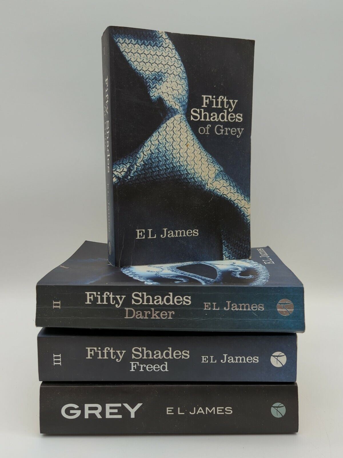 Fifty Shades Of Grey Series by E L James (Grey Freed Darker) | 4 Books