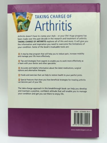 Reader's Digest Taking Charge of Arthritis, a Practical Guide (Hardcover)