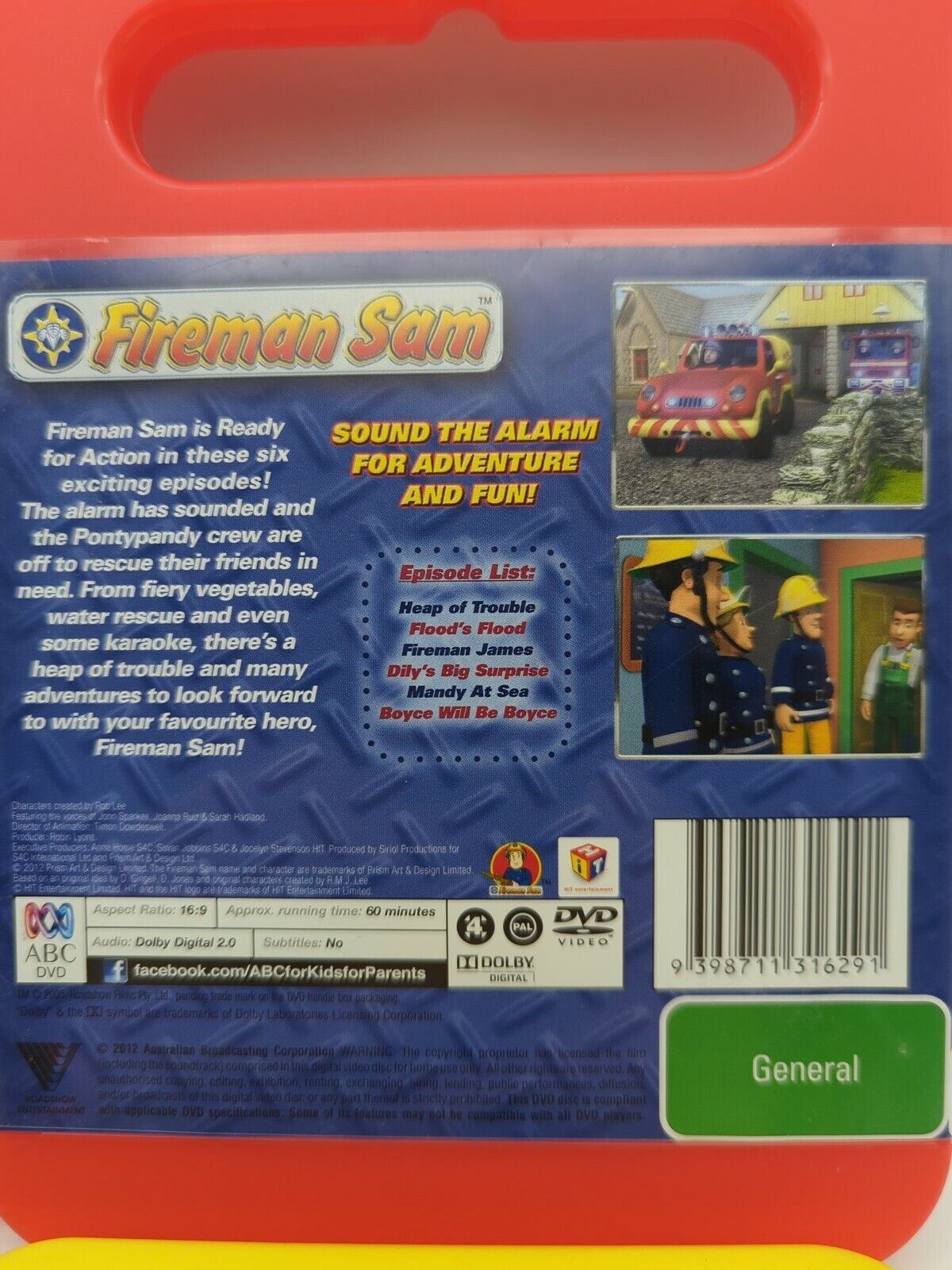 Fireman Sam DVD Bundle x4 Snow Trouble,Pirates of Pontypandy,Mountain Rescue +
