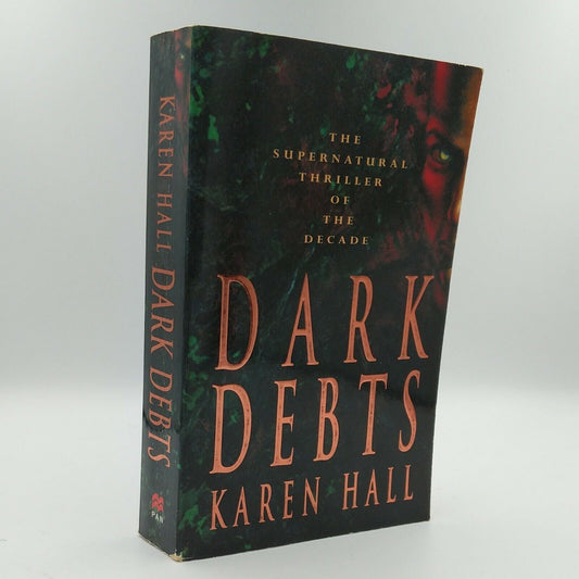 Dark Debts by Karen Hall Small PB 0330351079 Pan Books | Supernatural Thriller