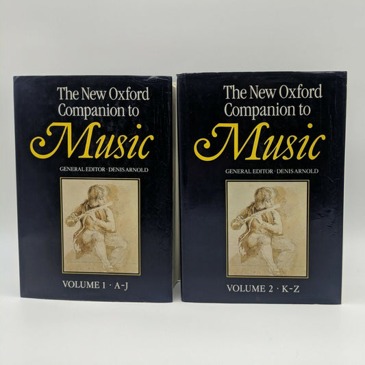 The New Oxford Companion to Music by Denis Arnold Volumes 1 & 2 | Comprehensive