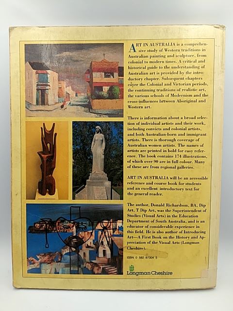 Art in Australia by Donald Richardson (Paperback, 1988) Book Nook 0582873045
