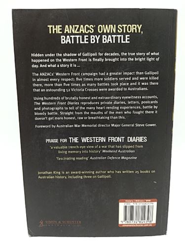 The Western Front Diaries by Jonathan King (2010) Book Nook 0731814398