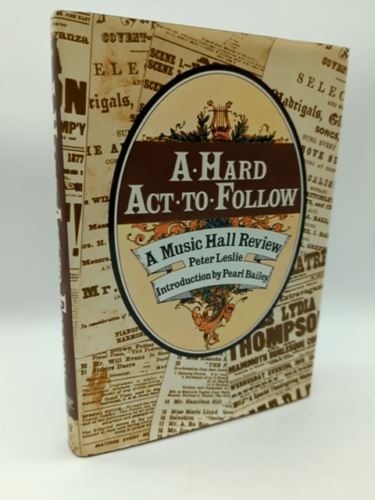 A Hard Act to Follow by Peter Leslie (Hardcover, 1978) Book Nook 0709204663