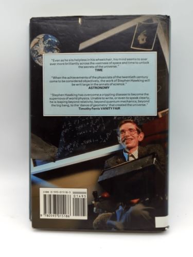 Brief History of Time by Stephen Hawking (Hardcover, 1988) 1st Edition Australia