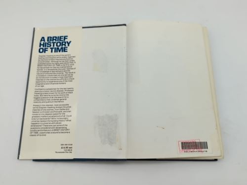 Brief History of Time by Stephen Hawking (Hardcover, 1988) 1st Edition Australia