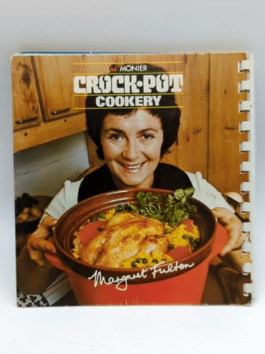 Crock Pot Cookery by Margaret Fulton (Spiral Bound) Vintage Cookbook