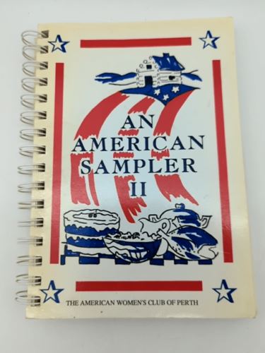 An American Sampler II by The American Women's Club of Perth,  Vintage Cookbook