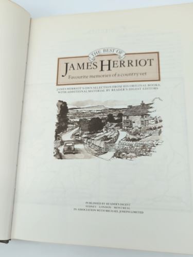 The Best of James Herriot: Favourite Memories of a Country Vet (Hardcover) Book
