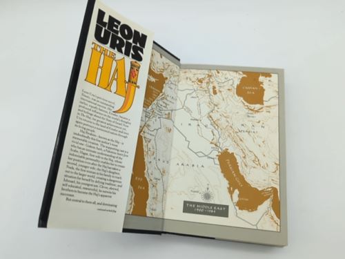 The Haj by Leon Uris (Hardcover, 1984) 1st Edition 1st Printing Book