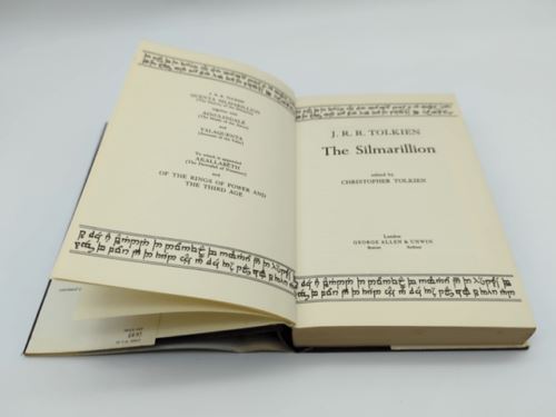The Silmarillion by J.R.R. Tolkien (Hardcover, 1977) 1st Edition UK 2nd Impr.